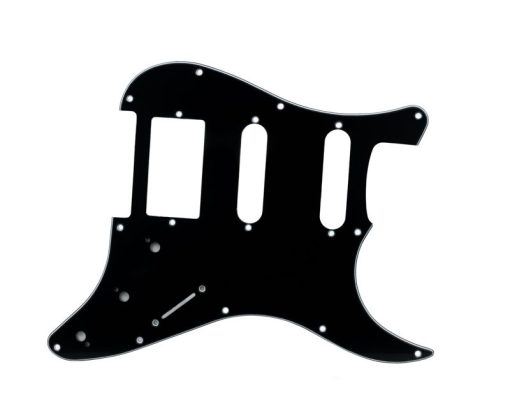 Dolphin Escudo Guitarra Strato Preto