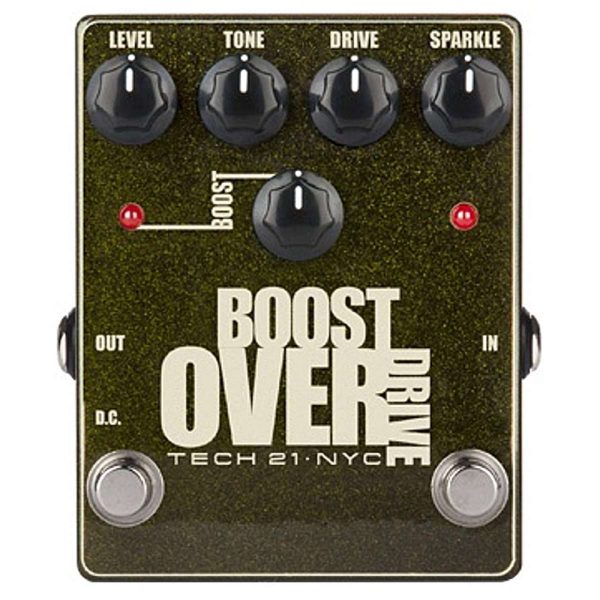 Tech 21 Pedal Guitarra Bstm O Boost Overdrive