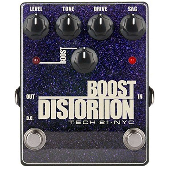 Tech 21 Pedal Guitarra Bstm D Boost Distortion