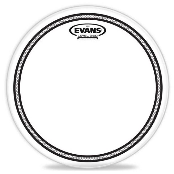 Evans Pele Bateria Tom EC2 S Tt 08"