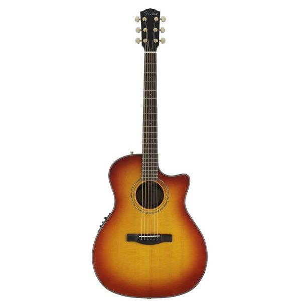 FENDER VIOLAO AÇO GRAND AUDITORIUM CHERRY BUST GA 45 SCE