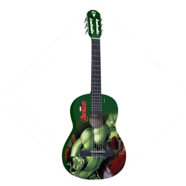 Violão Infantil Phoenix Marvel Hulk Vim h1