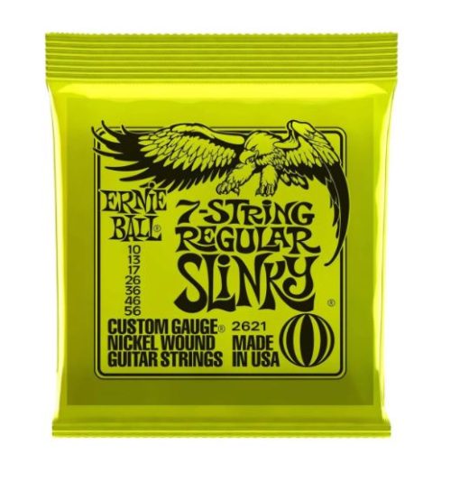 ERNIE BALL CORDA 010-056 P/ GUITARRA 7 CORDAS REG. SLINKY 2621