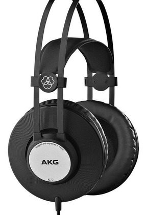 AKG Fone de ouvido K 72 com design over-ear fechado