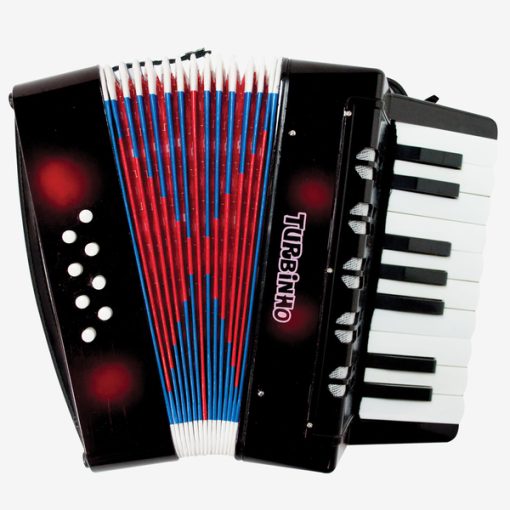 TURBINHO MINI ACORDEON 8 BAIXOS PRETO 104 BK