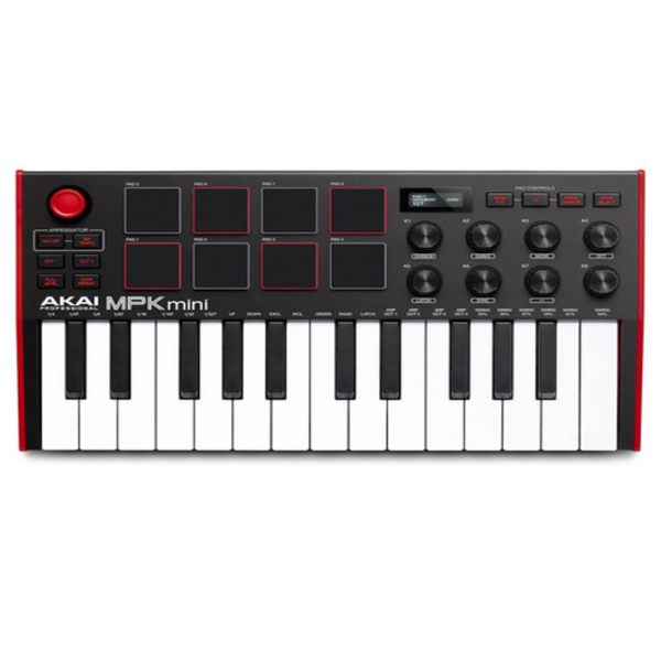 AKAI TECLADO CONTROLADOR MPK MINI 3 25 TECLAS