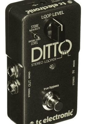 TC ELETRONIC PEDAL PARA GUITARRA DITTO STEREO LOOPER