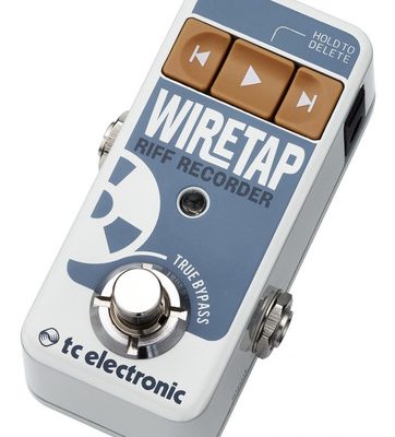 TC ELETRONIC PEDAL PARA GUITARRA WIRETAP RIFF RECORDER