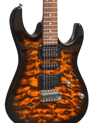 IBANEZ GUITARRA GRX 70 QA SUNBURST