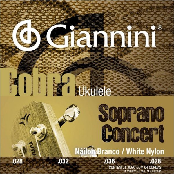 GIANNINI CORDA UKULELE SOPRANO CONCERT GEUKSC