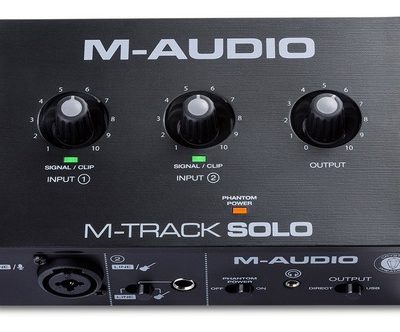 M AUDIO INTERFACE DE AUDIO M TRACK SOLO