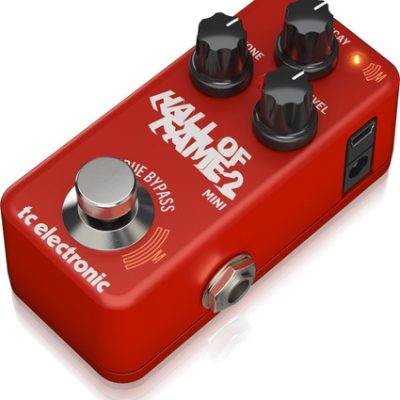 TC ELETRONIC PEDAL PARA GUITARRA HALL OF FAME 2 MINI REVERB