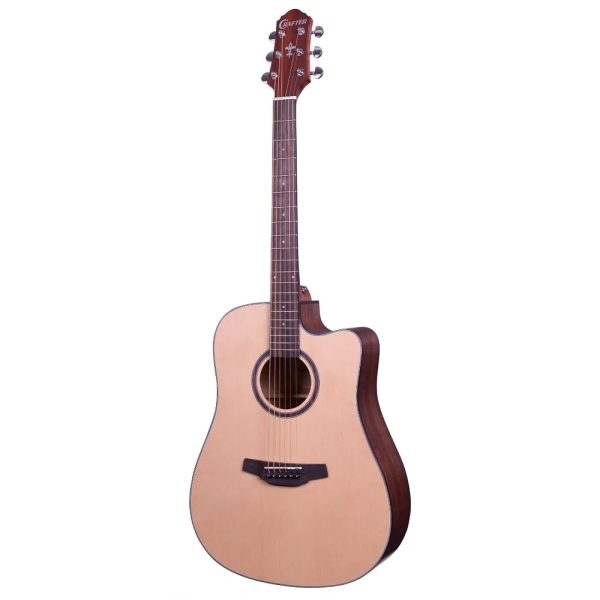 CRAFTER VIOLAO AÇO FOLK CUTAWAY C/BAG HD 100 CE/OPNB