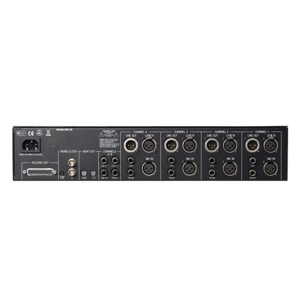 Tone Blending Mic Preamplifier 4- 710d - Semi-Novo -E