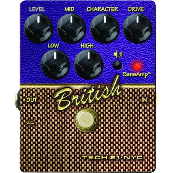 Tech 21 Pedal Guitarra Cs Br V2 Character British