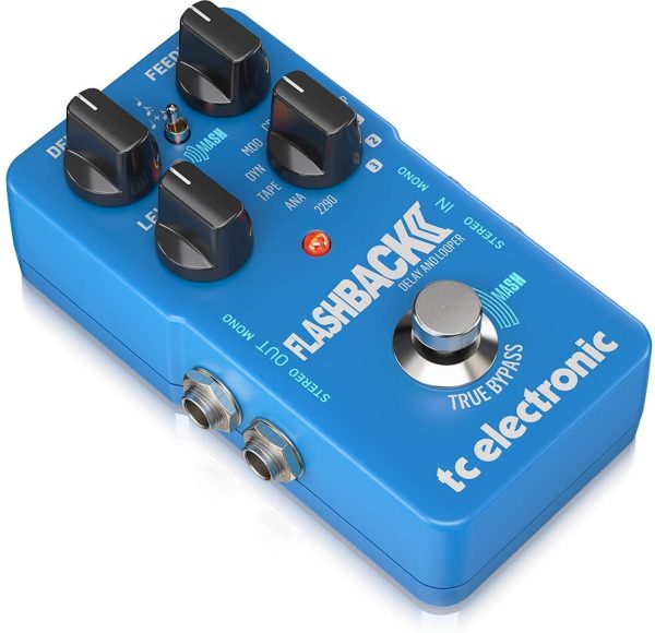 TC ELETRONIC PEDAL PARA GUITARRA FLASHBACK 2 DELAY & LOOPER