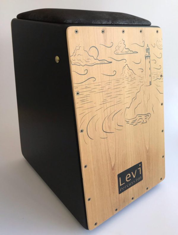 LEVI PERCUSSION CAJON CONFORT ELETRICO CJ001 E