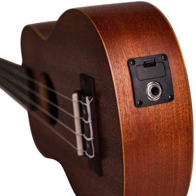 MALIBU UKULELE SOPRANO 21 SAPELE ELETRICO - NATURAL