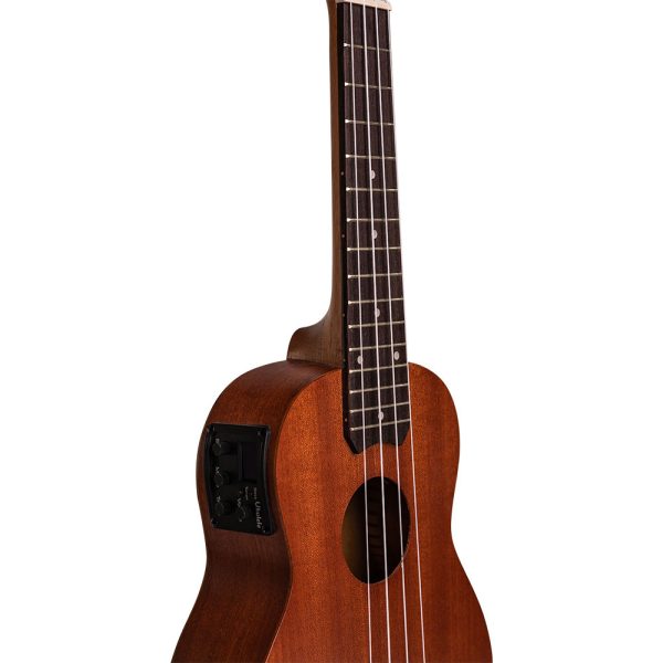 MALIBU UKULELE SOPRANO 21 SAPELE ELETRICO - NATURAL