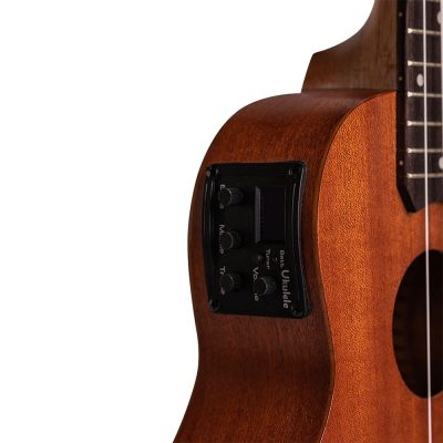 MALIBU UKULELE SOPRANO 21 SAPELE ELETRICO - NATURAL