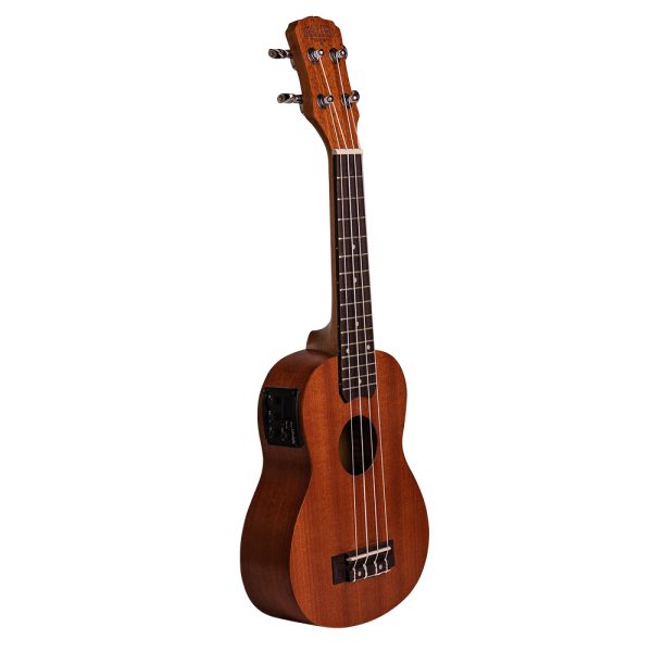 MALIBU UKULELE SOPRANO 21 SAPELE ELETRICO - NATURAL