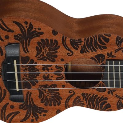 TAGIMA UKULELE SOPRANO 21 K FLORAL NTMS