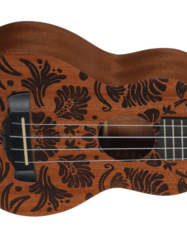 TAGIMA UKULELE SOPRANO 21 K FLORAL NTMS