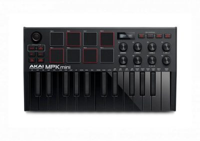 AKAI TECLADO CONTROLADOR MPK MINI 3 25 TECLAS (BLACK)