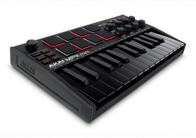 AKAI TECLADO CONTROLADOR MPK MINI 3 25 TECLAS (BLACK)