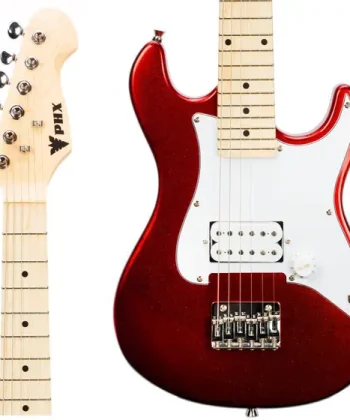 Guitarra Infantil Phx strato jr vermelha