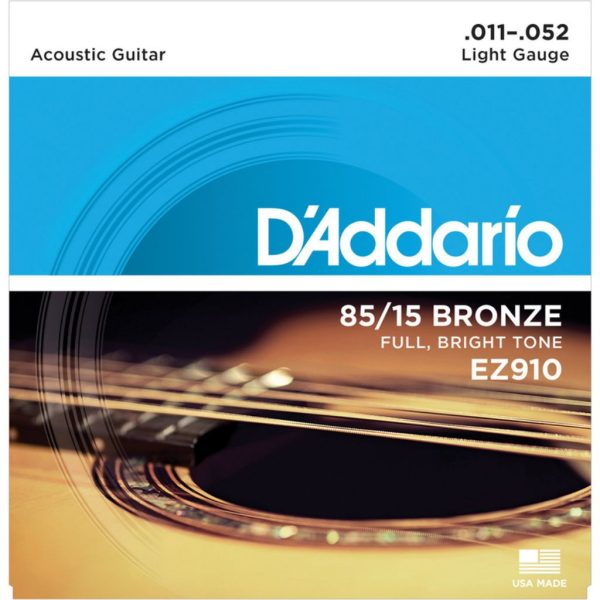 Encordoamento Violão Aço Daddario EZ 910 B 011