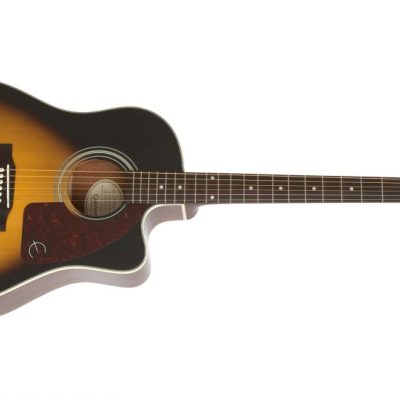 Violao Aço Epiphone Vintage Aj 210 sunburst