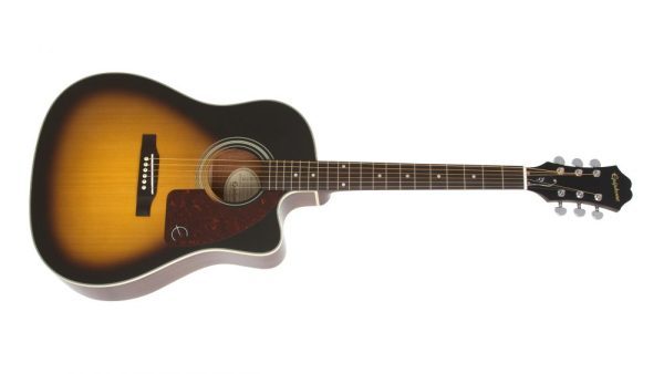 Violao Aço Epiphone Vintage Aj 210 sunburst