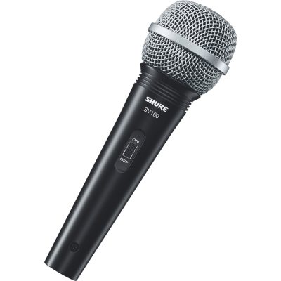 Microfone Dinamico Shure Com Fio SV100