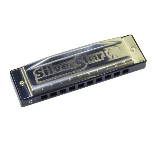 Gaita Hohner silver star 504/20 em dó