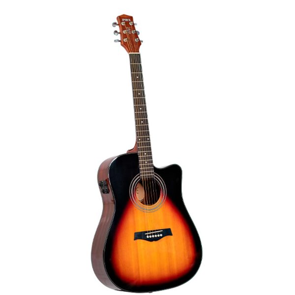 Violão Aço folk Phoenix Wave Natural c/efeitos Sunburst