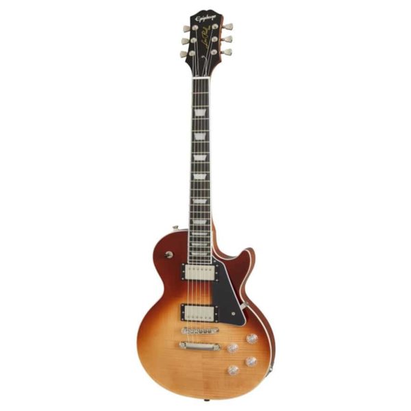 Guitarra Les Paul Epiphone modern figured caffe latte fade