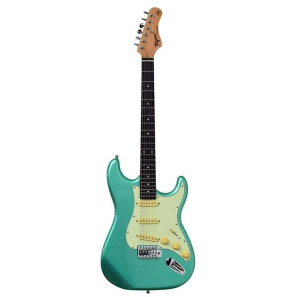 Guitarra Tagima Stratocaster Woodstock TG 500 Metallic Surf Green