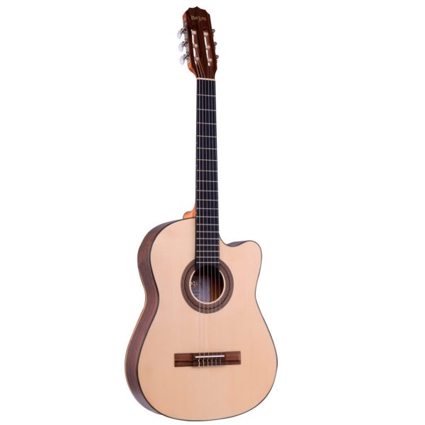 Violão Studio Elétrico Nylon Flat Rozini Rx 515 NCTLP Fishman