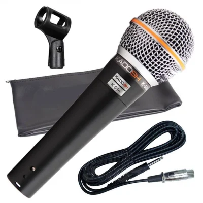 MICROFONE KADOSH COM FIO K 58A