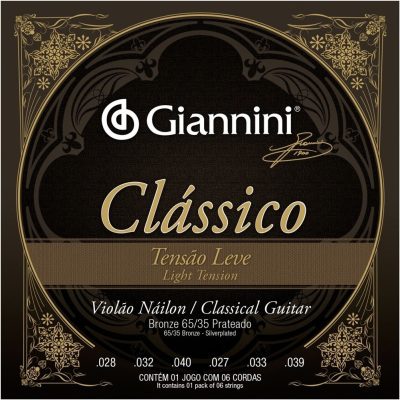 Corda Giannini Classico violão nylon leve genwpl
